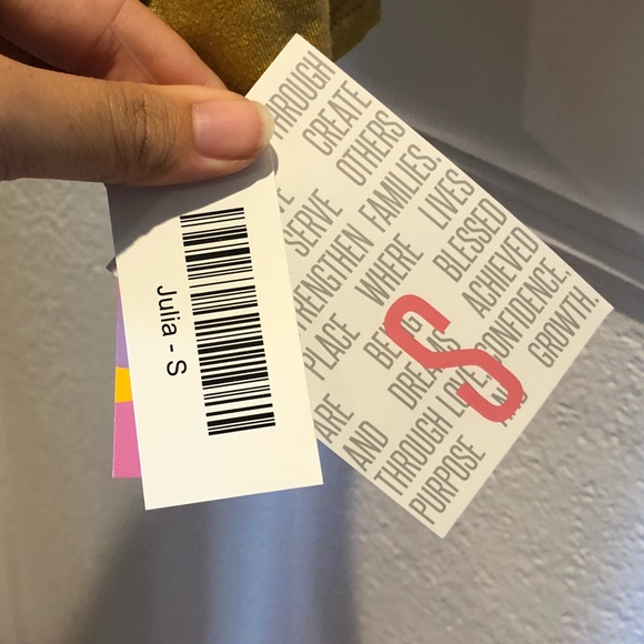 Lularoe small, color-blocked Julia dress - Picture 4 of 5